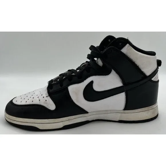 Nike Dunk High Panda Black & White 2021 Men’s Size 9 Retro Sneakers DD1399-105
